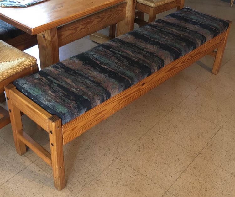 Cargo® Bench (before ReplaceMyCushions)
