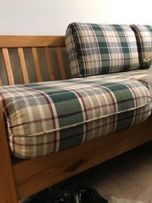 Checkered Sofa